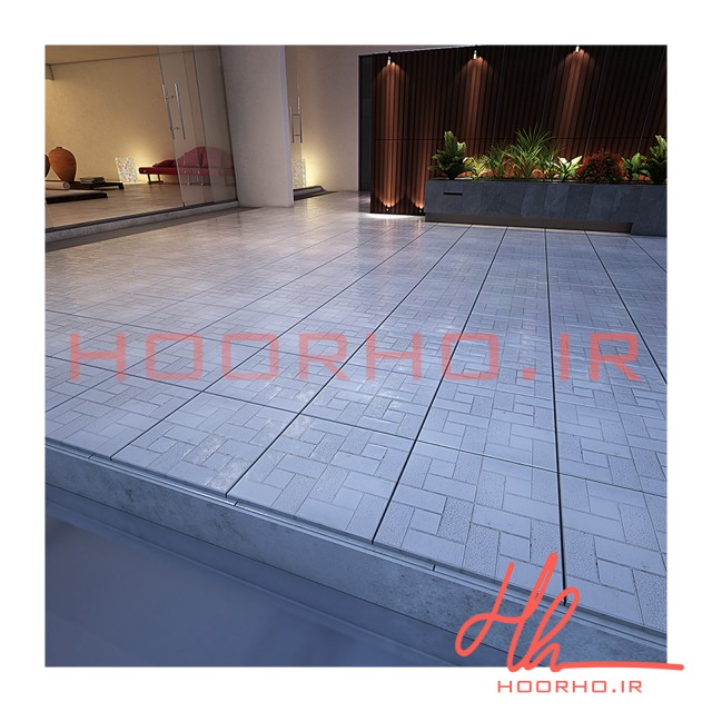 موزائیک بتن اکسپوز کالیفورنیا ونوس استون