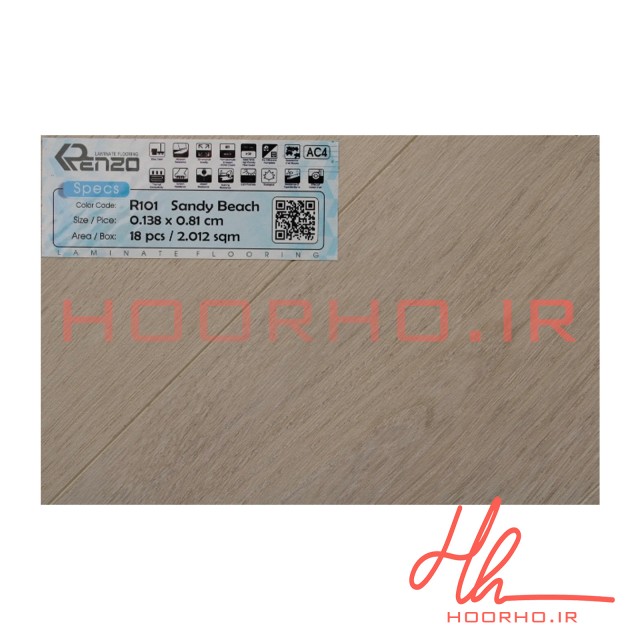 پارکت لمینت جناغی رنزو کد R 101