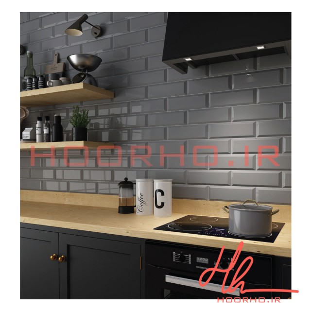 سرامیک طرح هارمونی سرام آرا طوسی تیره 30 * 10