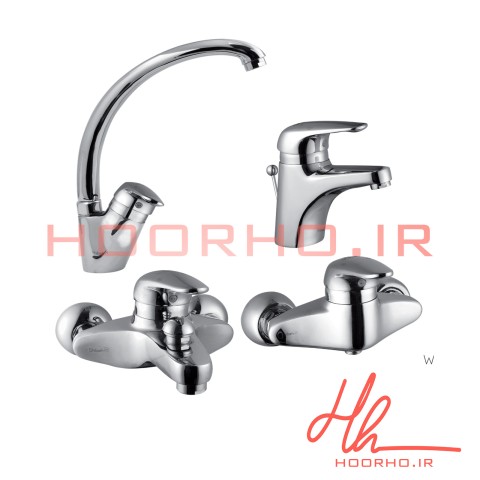 شیرآلات ست شیبه سری اروند - 5 سال ضمانت