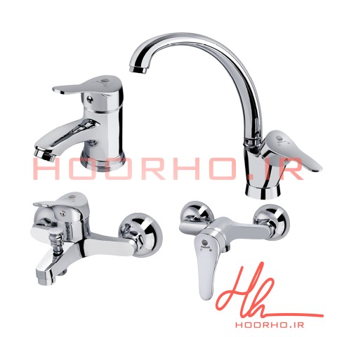 شیرآلات ست شیبه سری آذر - 5 سال ضمانت