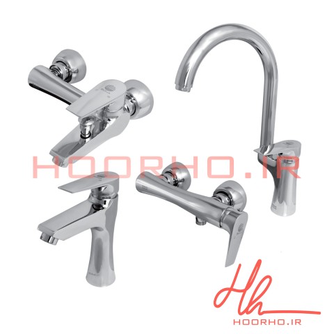شیرآلات ست شیبه سری سیروان کروم - 5 سال ضمانت