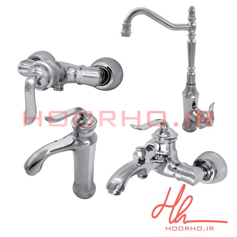 شیرآلات ست شیبه سری ارکیده - 5 سال ضمانت