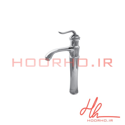 شیر دستشویی پایه بلند شیبه سری ارکیده - 5 سال ضمانت