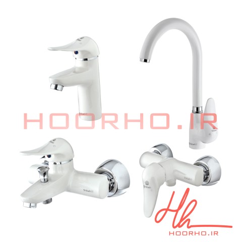 شیرآلات ست شیبه سری آفتاب - 5 سال ضمانت