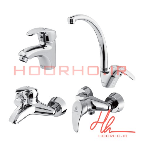 شیرآلات ست شیبه سری  خزر - 5 سال ضمانت