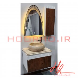 روشویی کابینتی رابوکا مدل ساینا کد 075 - 5 سال  ضمانت