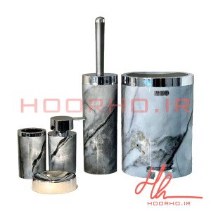 ست های طرح سنگ سرویس بهداشتی بتیس مدل شاین طوسی کروم - 5 سال ضمانت