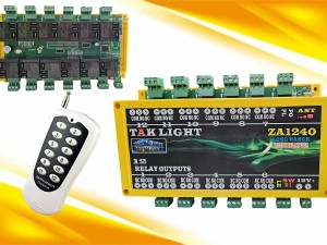 کنترل ریموت 12 رله 30A
