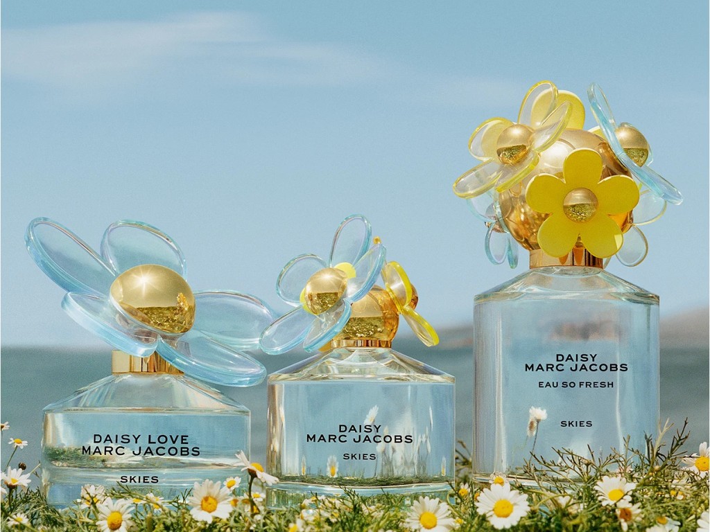 مجموعه Marc Jacobs Daisy Skies: Daisy Skies، Daisy Love Skies و Daisy Eau So Fresh Skies