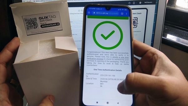 نرم افزار تشخیص اصل بودن ادکلن