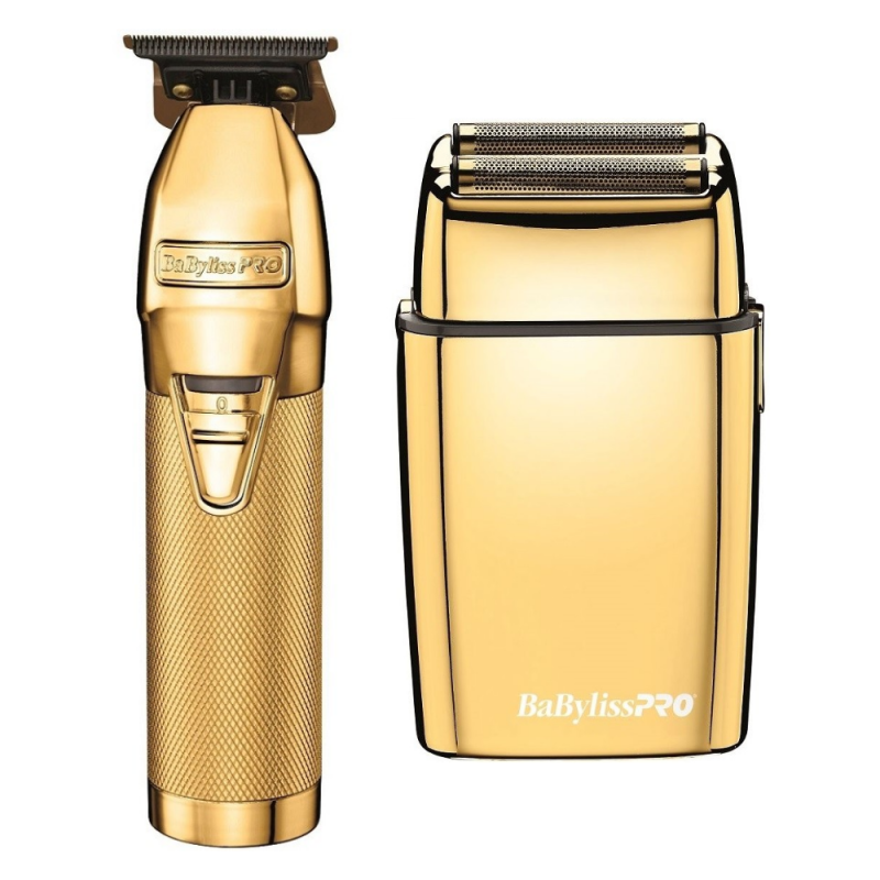 ست ماشین اصلاح و ریش تراش بابیلیس پرو گلد اف ایکس BaByliss PRO GOLDFX Trimmer and Shaver اصلی
