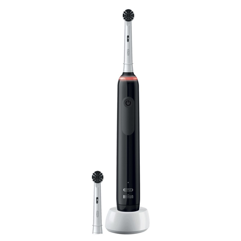 مسواک برقی اورال-بی Pro 3 برای بزرگسالان، مدل 3000 مشکی Oral-B Pro 3 Electric Toothbrushes For Adults اصلی