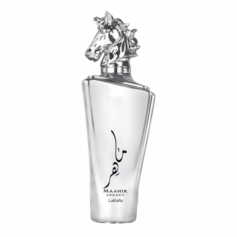 عطر ماهر لگاسی نقره ای لطافه Lattafa Maahir Legacy