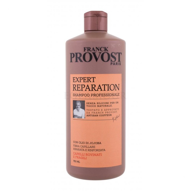 شامپو فرانک پرووست مدل اکسپرت رپریشن مخصوص موهای آسیب‌دیده و خشک Expert Reparation Repair shampoo Franck Provost