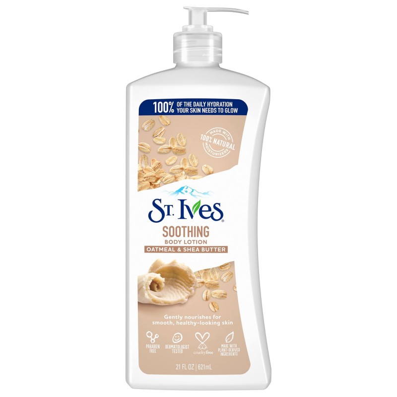 لوسیون بدن مدل سوتینگ اس تی.ایوز (ST.IVES) 621 ml اصلی