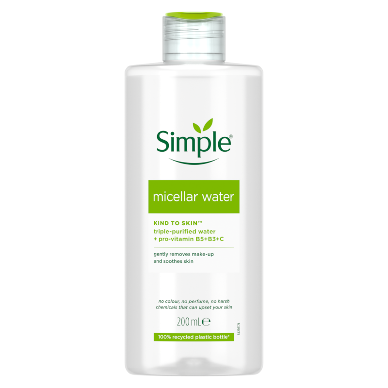 میسلار واتر سیمپل کایند تو اسکین 200میل اصلی Kind to Skin Micellar Cleansing Water