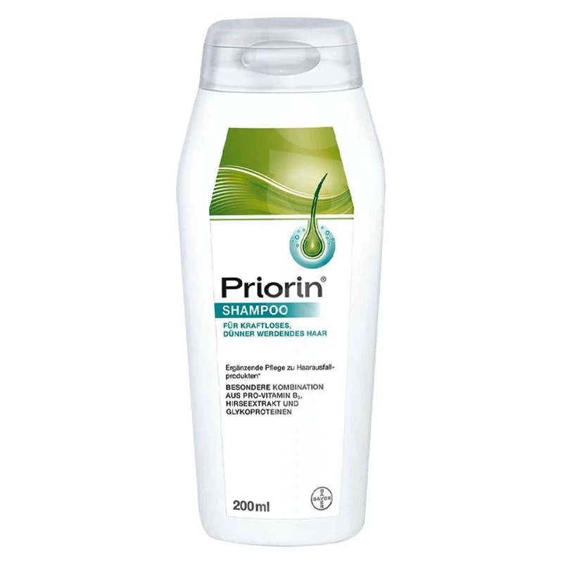 شامپو ضد ریزش مو پریورین بایر - Priorin Shampoo for Hair Loss Bayer تولید آلمان 200 میل
