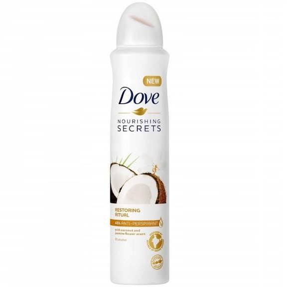 اسپری ضد تعریق زنانه داو مدل نارگیل کد 103 حجم 150 میلی لیتر