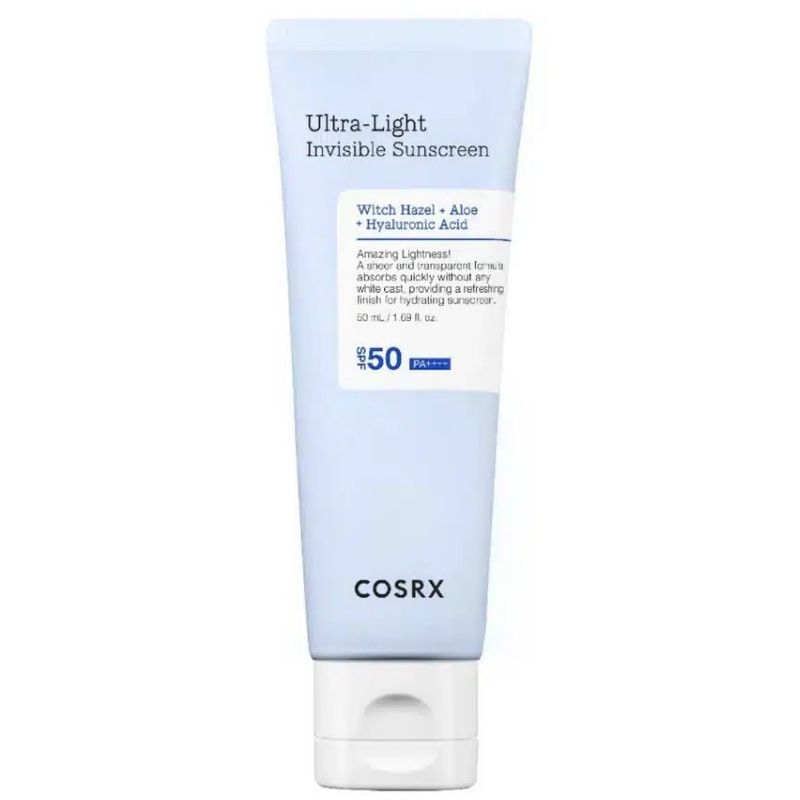 ضد آفتاب اولترا لایت کوزارکس بی رنگ – Cosrx Ultra Light Invisible Sunscreen SPF 50