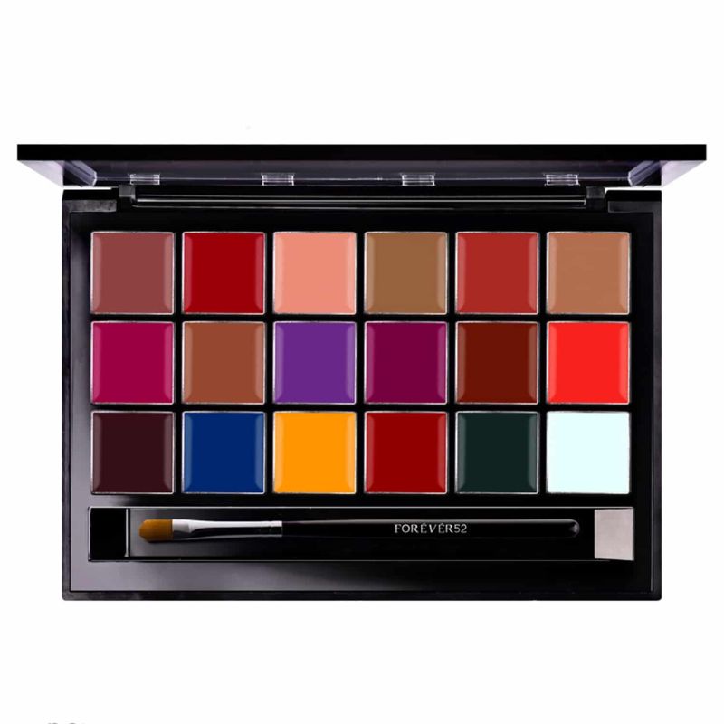 پالت رژلب 18 رنگ فوراور52 – FOREVER52