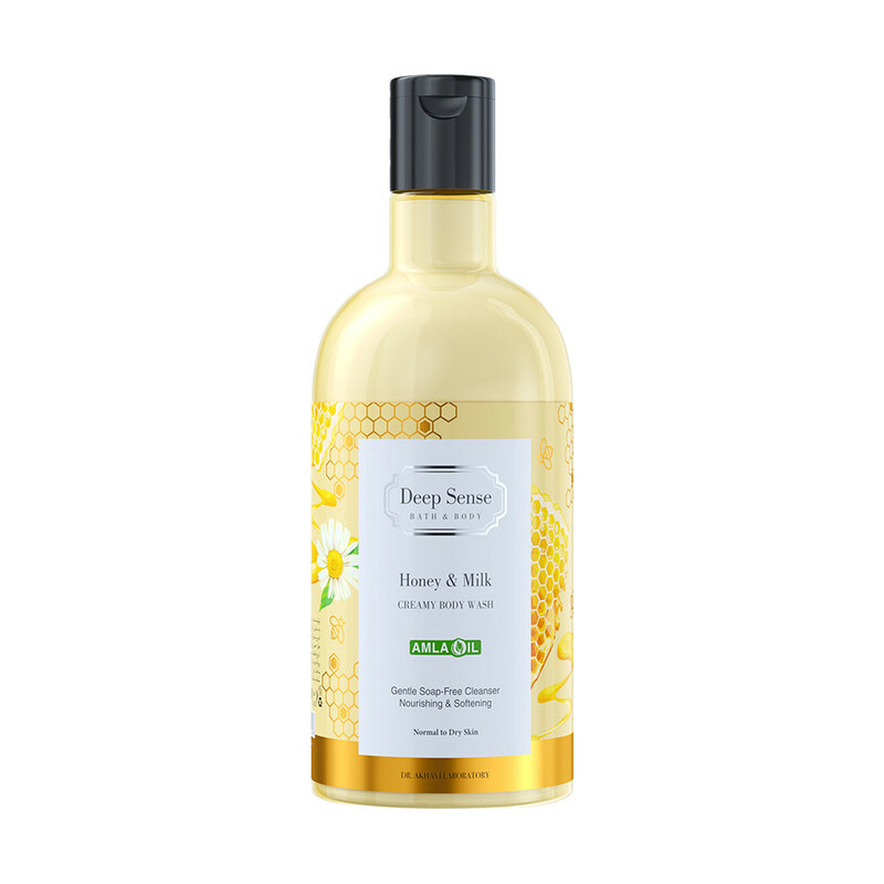 شامپو بدن دیپ سنس مدل شیر و عسل: بهترین انتخاب برای پوست‌های خشک و معمولی