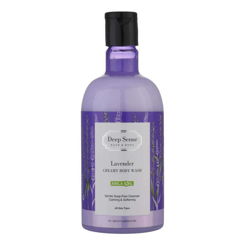 شامپو بدن دیپ سنس مدل لوندِر حجم ۴۰۰ میلی‌لیتر