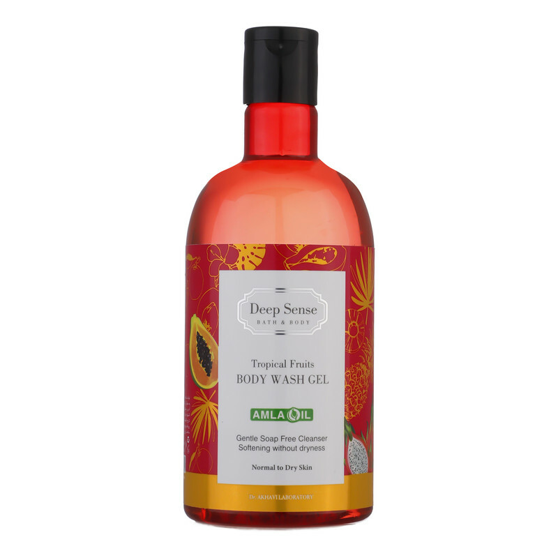 شامپو بدن دیپ سنس مدل تروپیکال حجم 400 میلی‌لیتر: بهترین انتخاب برای پوست شما