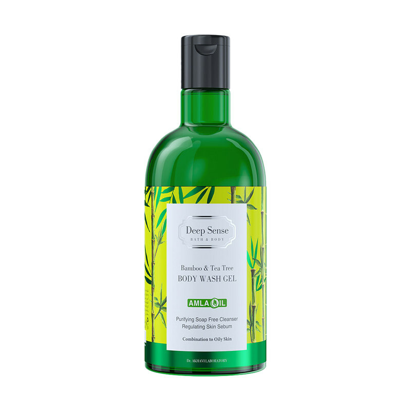 شامپو بدن دیپ سنس مدل بامبو و درخت چای: بهترین انتخاب برای پوست‌های چرب و مختلط