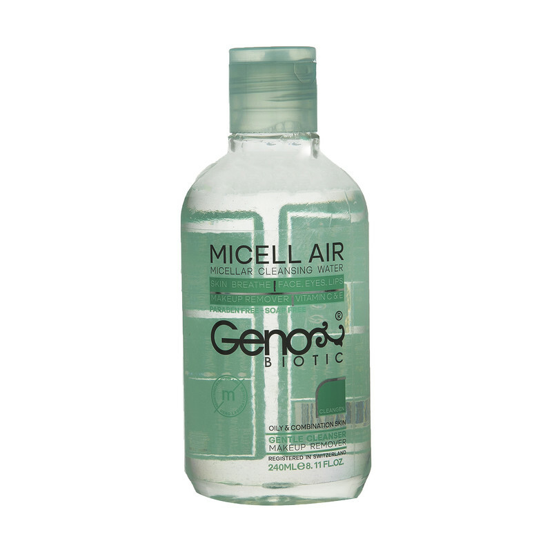 میسلار واتر پوست های چرب و مختلط ژنوبایوتیک – Geno BIOTIC حجم 240 میلی‌لیتر