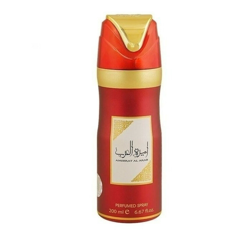 اسپری بدن زنانه لطافه مدل امیره العرب حجم 200 میلی لیتر
