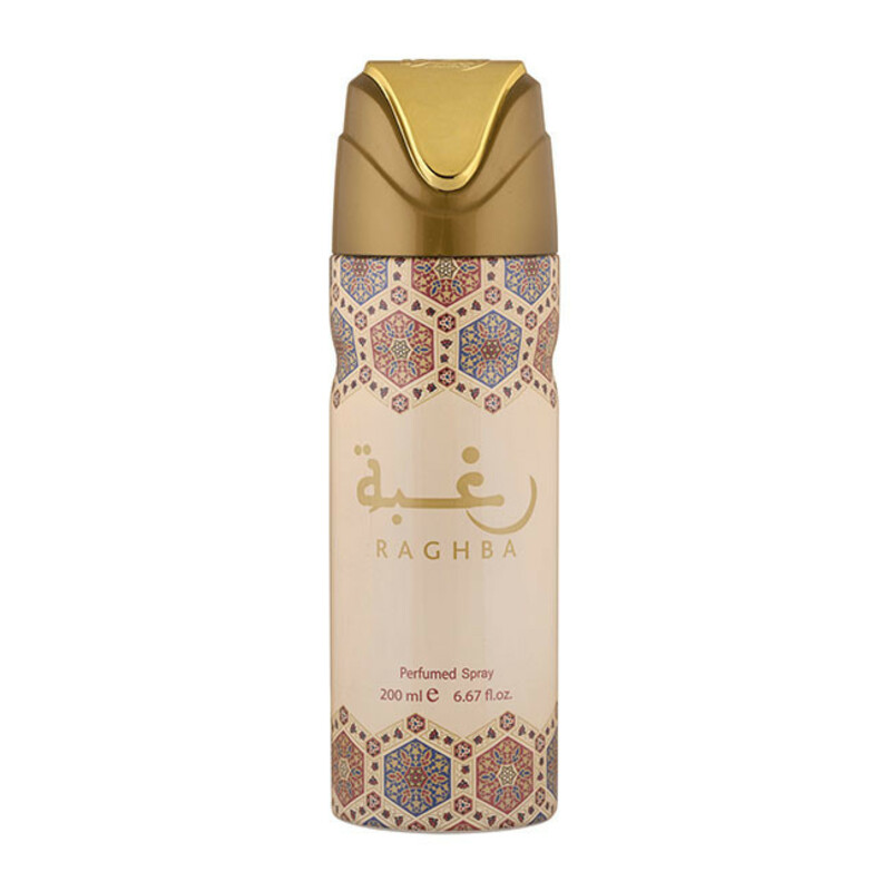 اسپری بدن لطافه مدل رغبه حجم 200 میلی لیتر