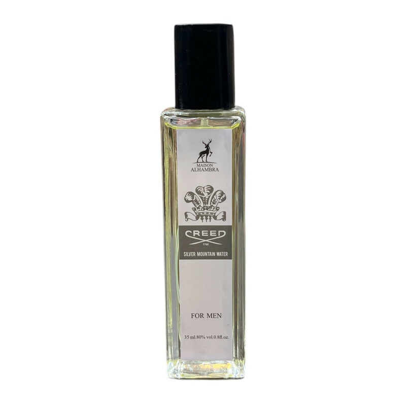 عطر جیبی مردانه الحمبرا مدل کرید با رایحه تلخ حجم ۳۵ میلی لیتر