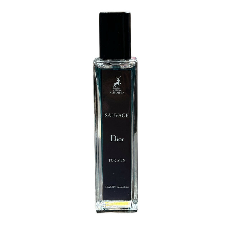 عطر جیبی مردانه الحمبرا مدل ساواج دیور  با رایحه تند حجم ۳۵ میلی لیتر