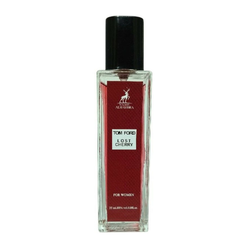عطر جیبی الحمبرا مدل لاست چری حجم 35 میلیلیتر