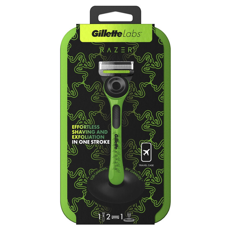 خود تراش ژیلت مدل Labsبه همراه تیغ یدک