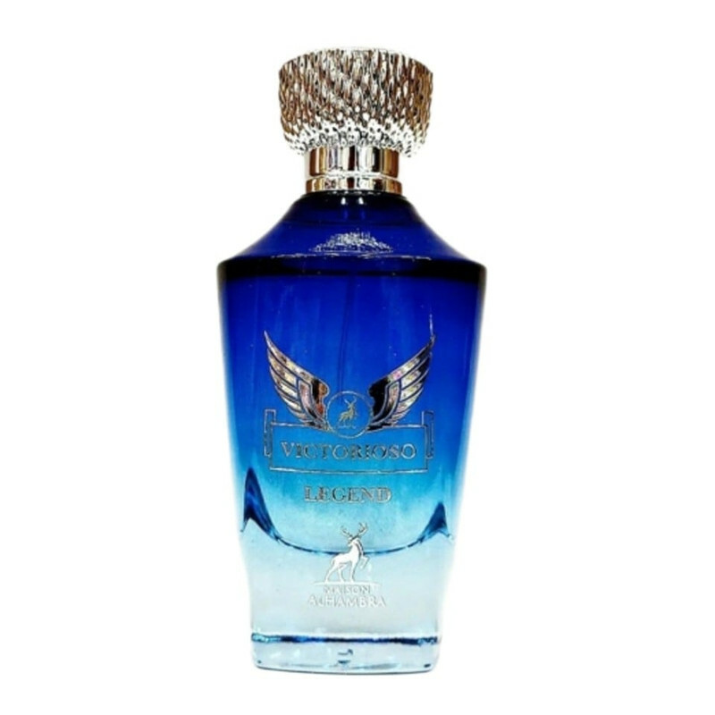 ادو پرفیوم مردانه الحمبرا مدل ویکتوریوسو لجند حجم 100 میلی لیتر
