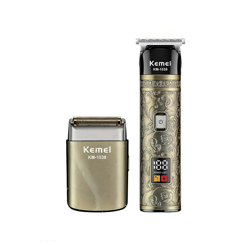 ماشین اصلاح موی صورت شارژی کیمی مدل 1538 مجموعه دو عددی