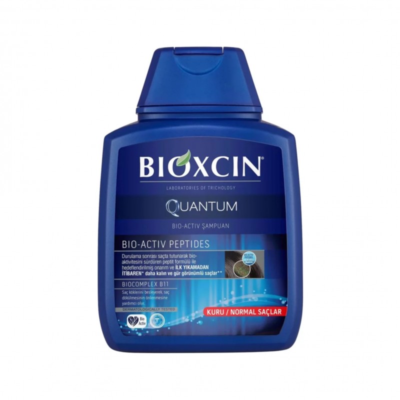 شامپو ضد ریزش مو بیوکسین مدل کوانتوم (آبی)