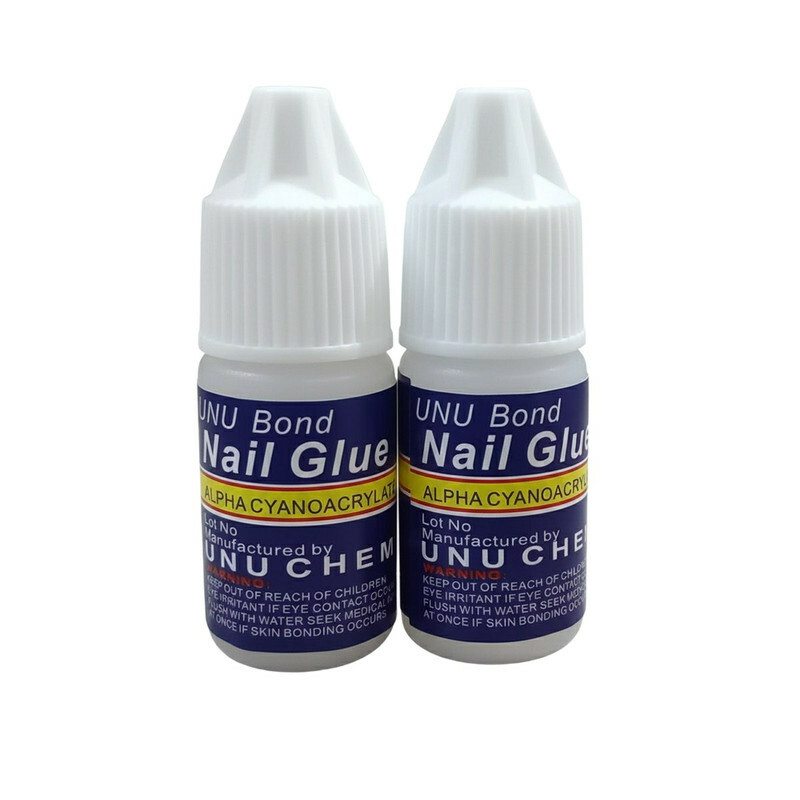 چسب ناخن مصنوعی نایل گلو مدل UNU Bond وزن 3 گرم بسته 2 عددی