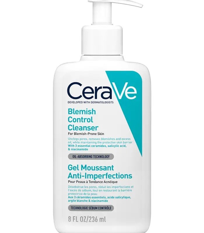 ژل شستشوی صورت سراوی CeraVe Blemish Control Cleanser