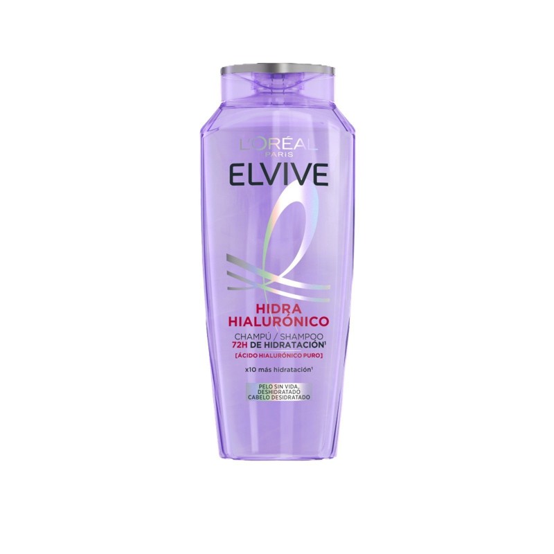 شامپو آبرسان و نرم کننده مو خشک لورآل پاریس - L'Oréal Paris Elvive Hydra Hyaluronic Shampoo