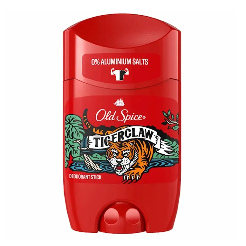 مام استیکی صابونی اولد اسپایس مدل تایگر کلاو - Old Spice Tigerclaw Deodorant Stick