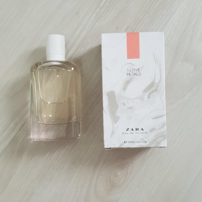 zara i love petals perfume