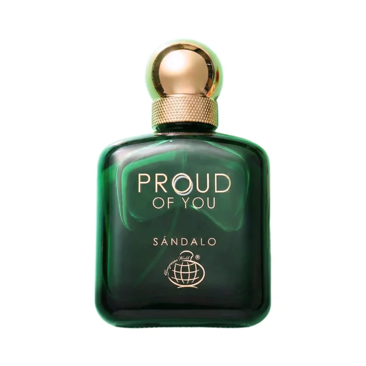 عطر پرود آف یو صندلو  فرگرانس ورلد (جورجویا آرمانی استرانگر ویت یو صندل وود)  Fragrance World Proud Of YOU SANDALO کمالِ شیک‌پوشی با عطر ساندالوِ گرم و کرمی