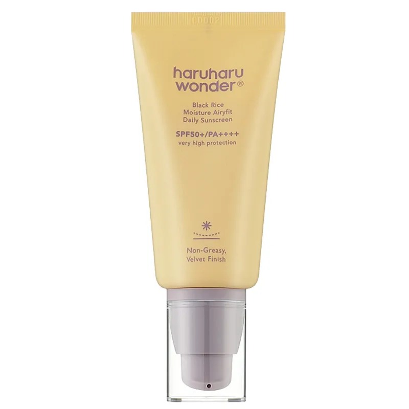 ضد آفتاب روزانه مخملی برنج سیاه هارو هارو واندر SPF50+ PA++++