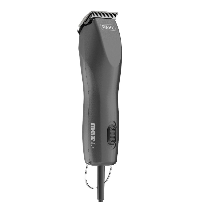 ماشین اصلاح حیوانات وال مدل مکس 50پلاس wahl animal max 50 Wahl Max 50+ پروفی: ماشین اصلاح حرفه‌ای با شانه‌های استیل ۳ تا ۲۵ میلی‌متر
