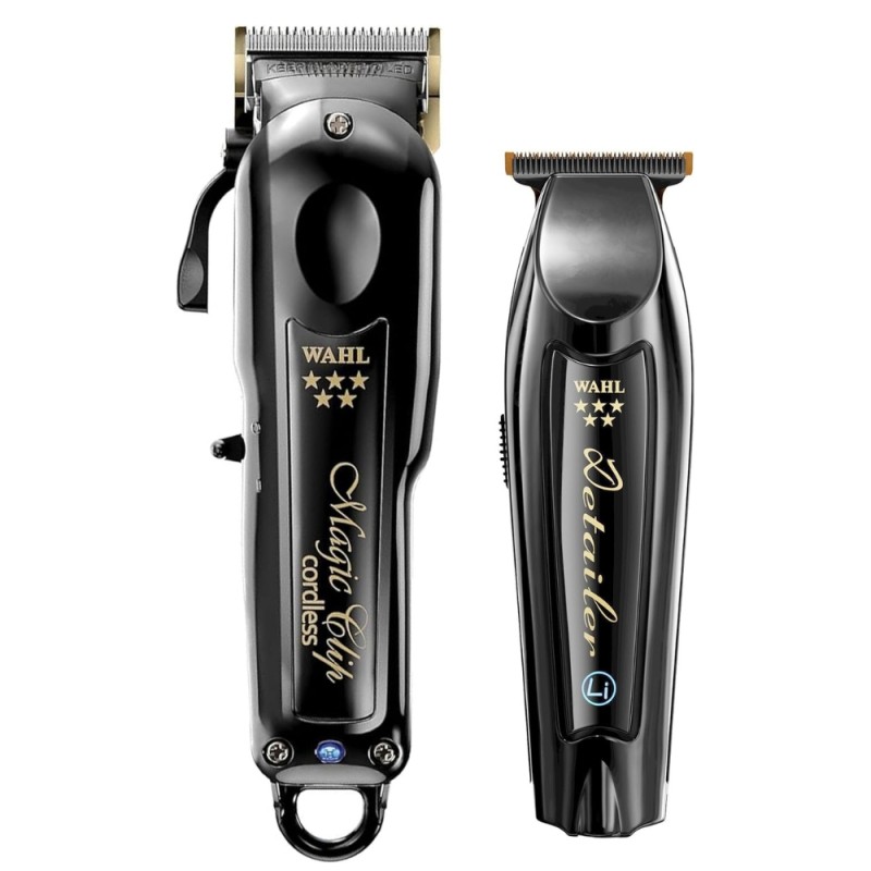 ماشین اصلاح وال کوردلس باربر کومبو  Wahl Cordless Barber Combo: جادوی کلیپ و دی‌تیِلر در یک پک حرفه‌ای