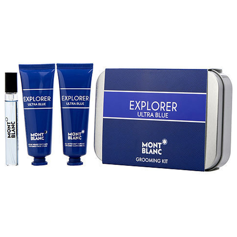 گیفت ست مینیاتوری مون بلان اکسپلورر الترا بلو ادو پرفیوم مردانه - Gift Set Mont Blanc Explorer Ultra Blue Eau De Parfum For Men