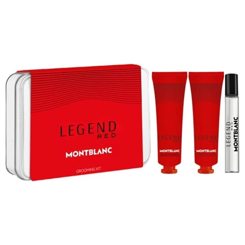 گیفت ست مینیاتوری مون بلان لجند قرمز مردانه ادو پرفیوم - Gift Set Mont Blanc Legend Red Eau De Parfum For Men